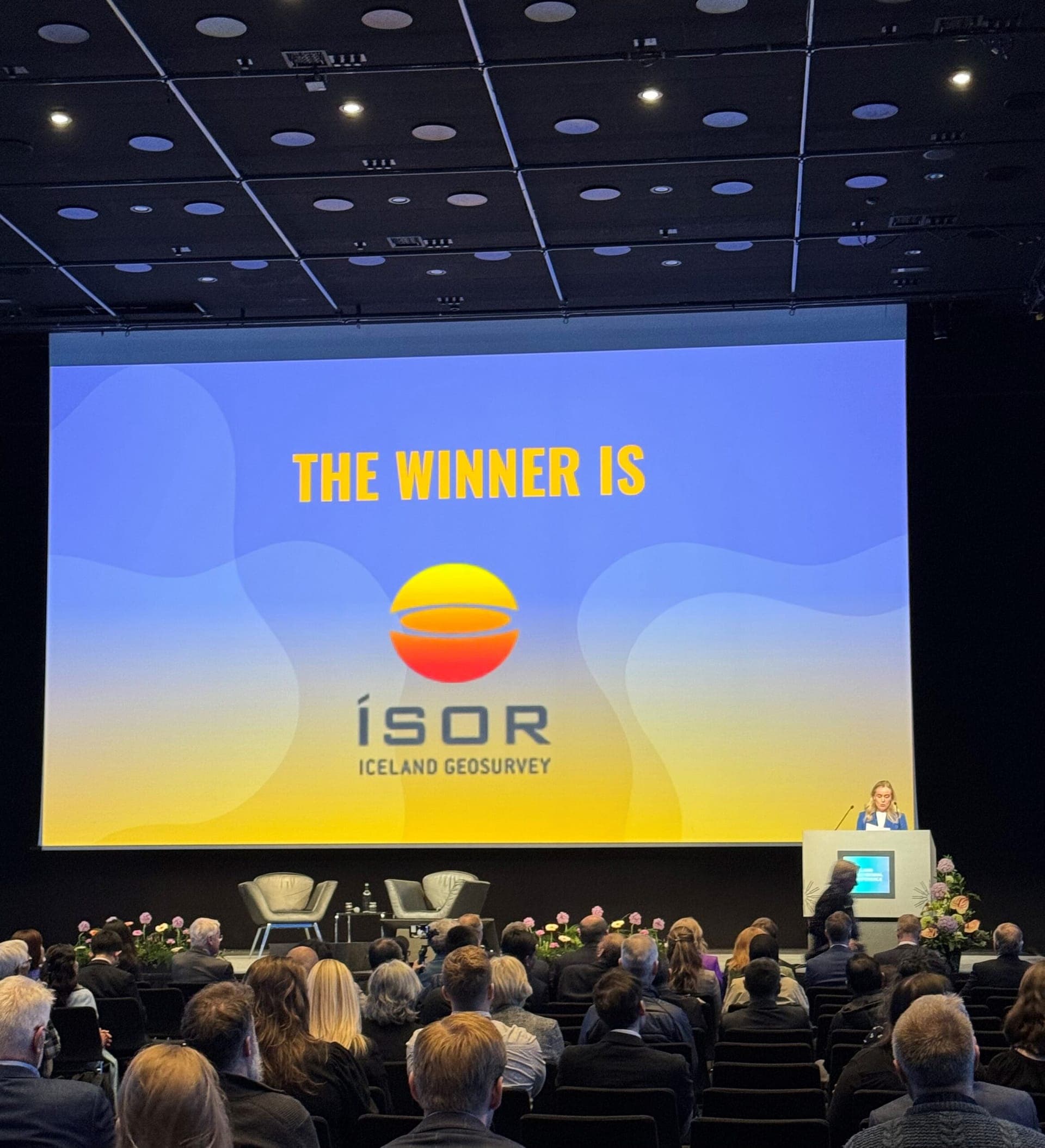 ÍSOR wins the IGC Innovation Award