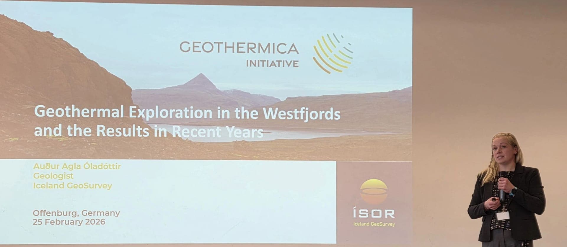 ÍSOR participant at the GeoTHERM expo & congress in Offenburg, where low-temperature geothermal energy was in focus