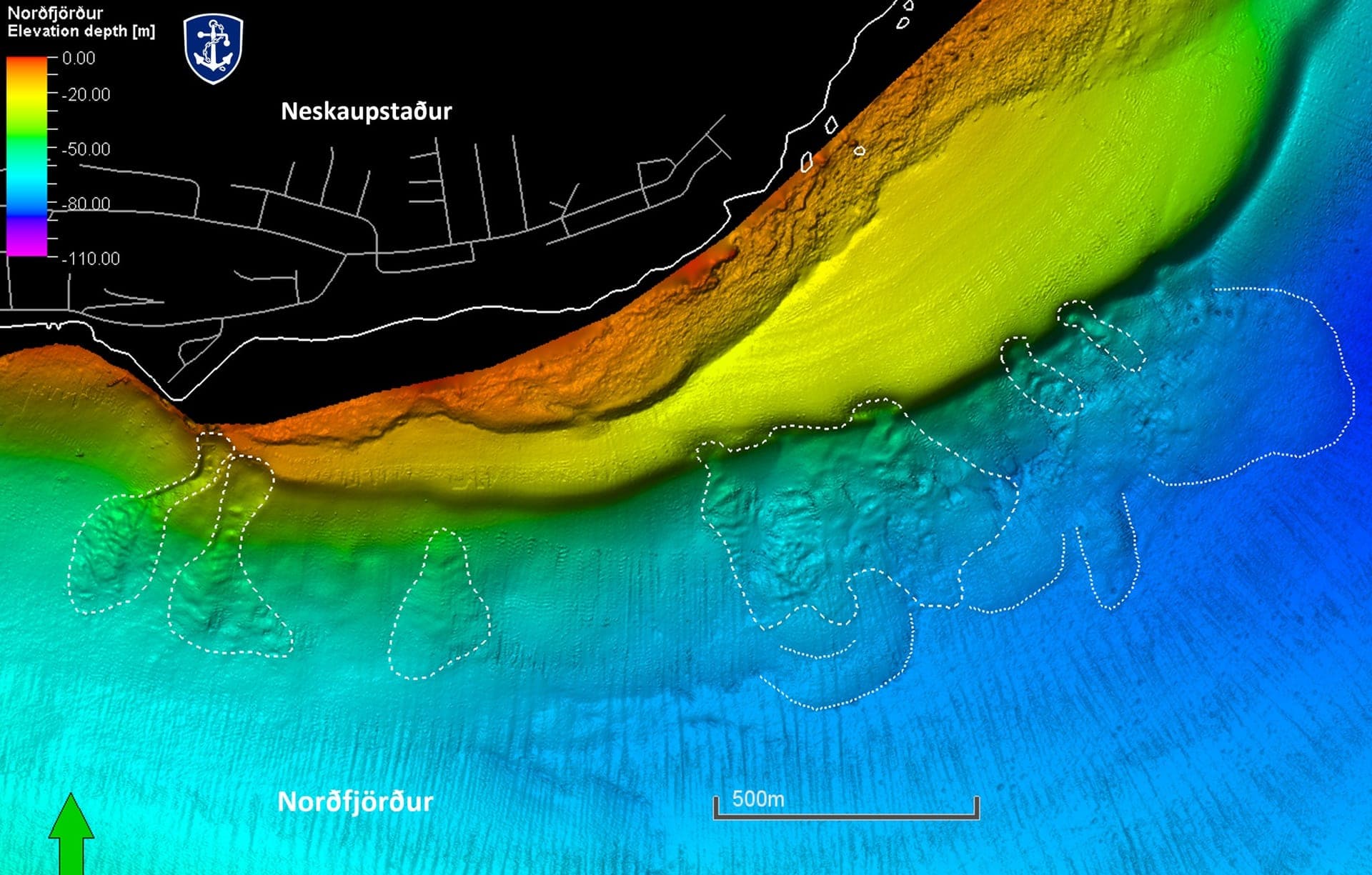Geological and geohazard mapping of coastal areas in Seyðisfjörður and Norðfjörður
