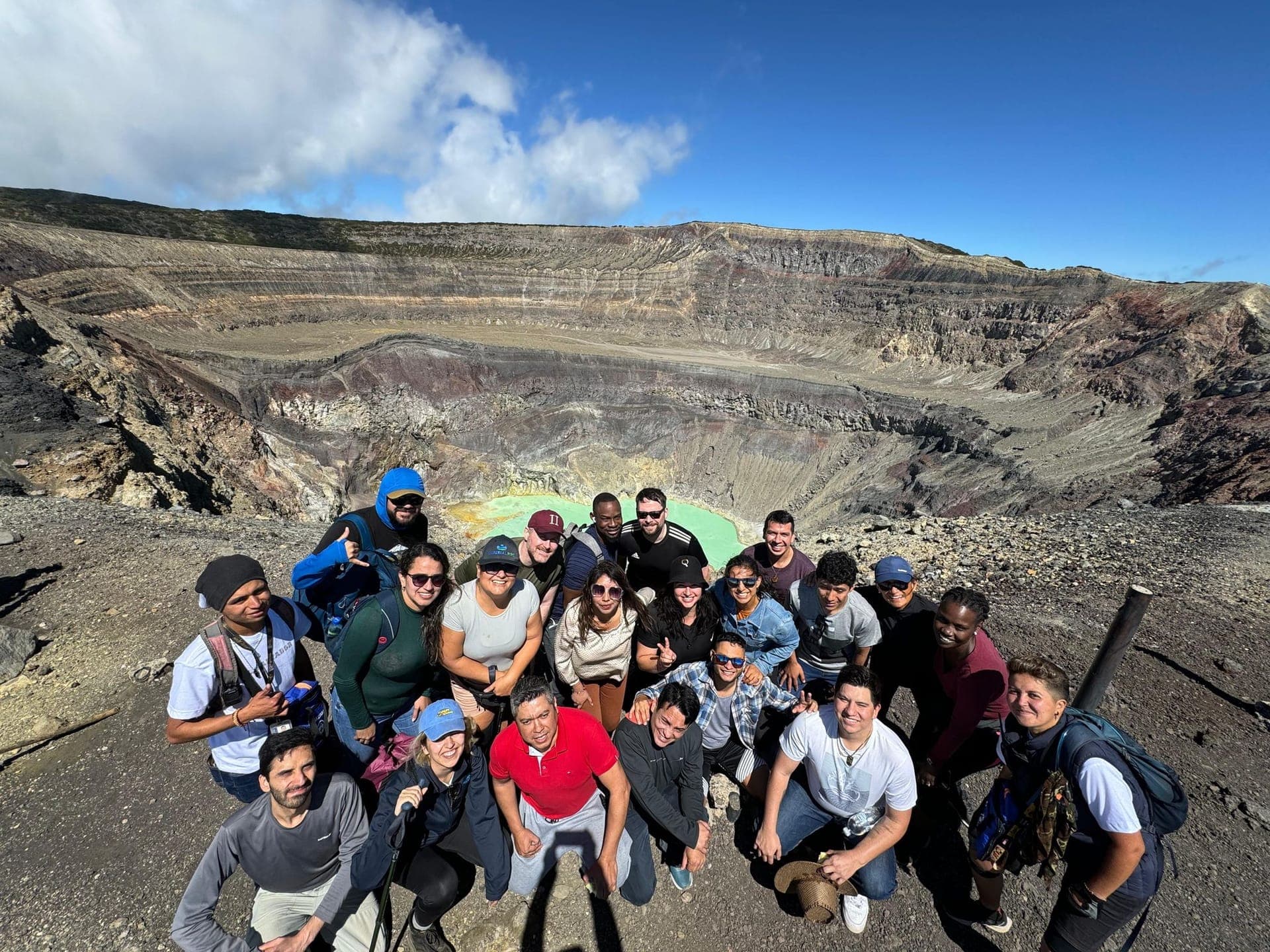 Course of the Geothermal Training Programme and the geothermal company LaGeo in El Salvador