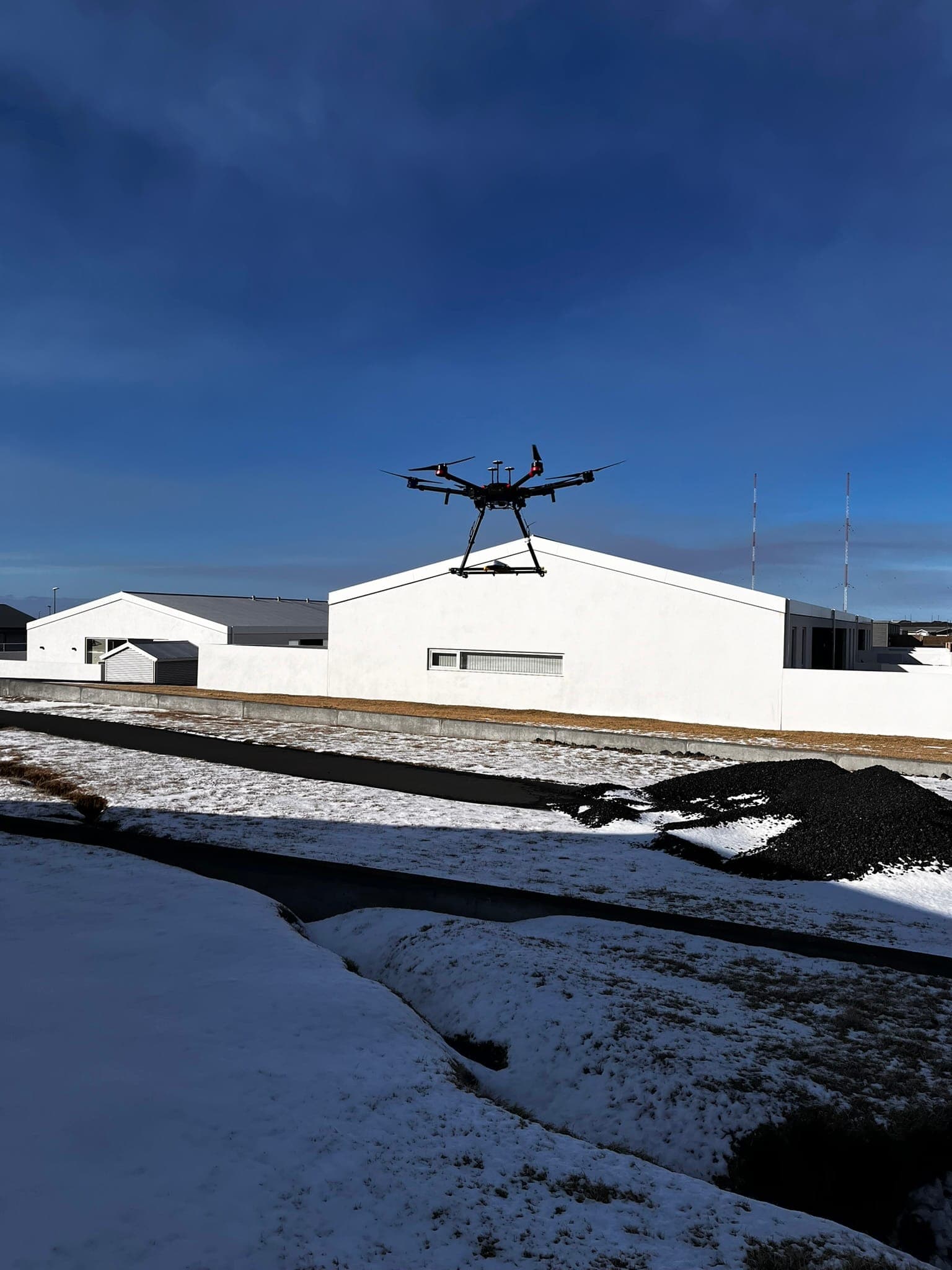 Magnetic measurements with a drone