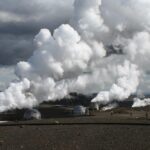 Gudmundur-Steingrímsson-Blowing-borholes-in-the-geothermal-field-Hellisheidi-Southwest-Iceland